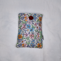 Small Retro Floral Book Sleeve