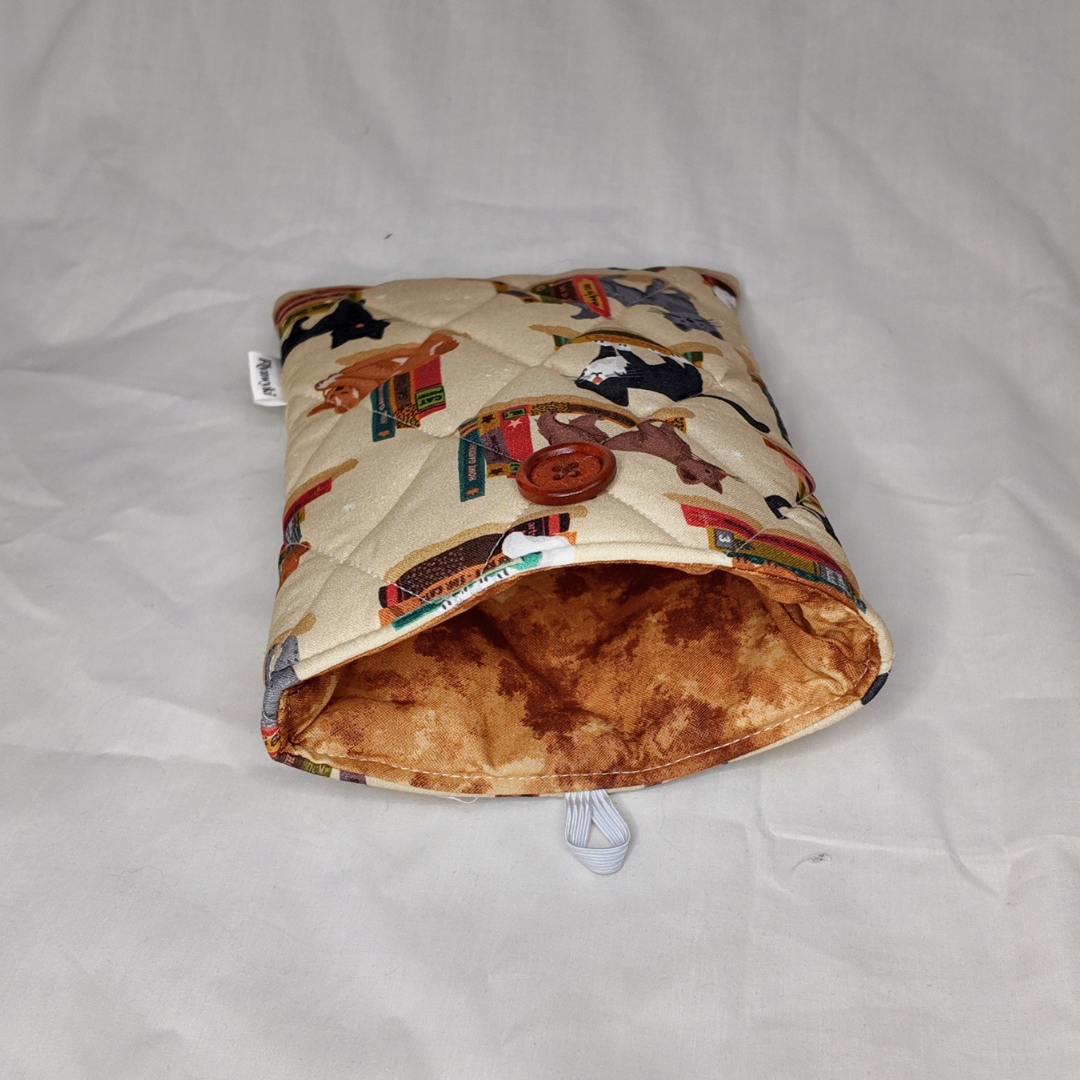 Medium Bookish Cats Book Sleeve