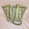 Quilted Meadow Corduroy Tote Bag