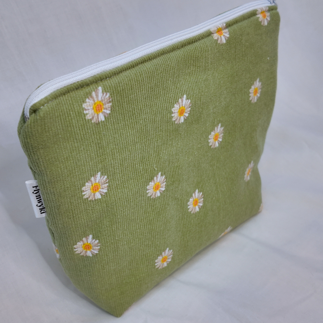 Large Meadow Corduroy Zipper Pouch