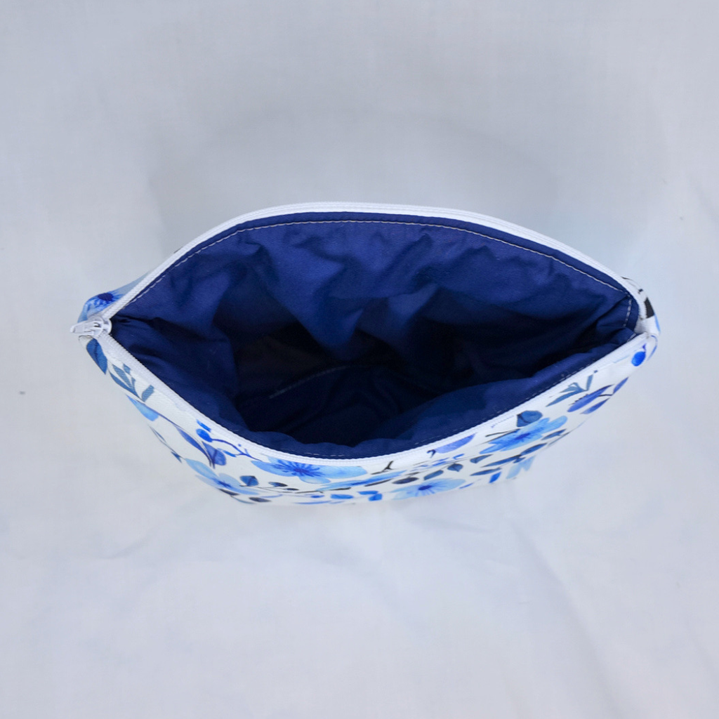 Large Blueberry Zipper Pouch
