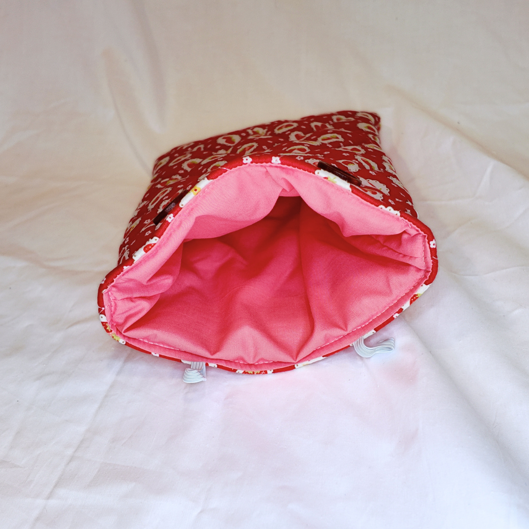 Large Red Strawberry Book Sleeve