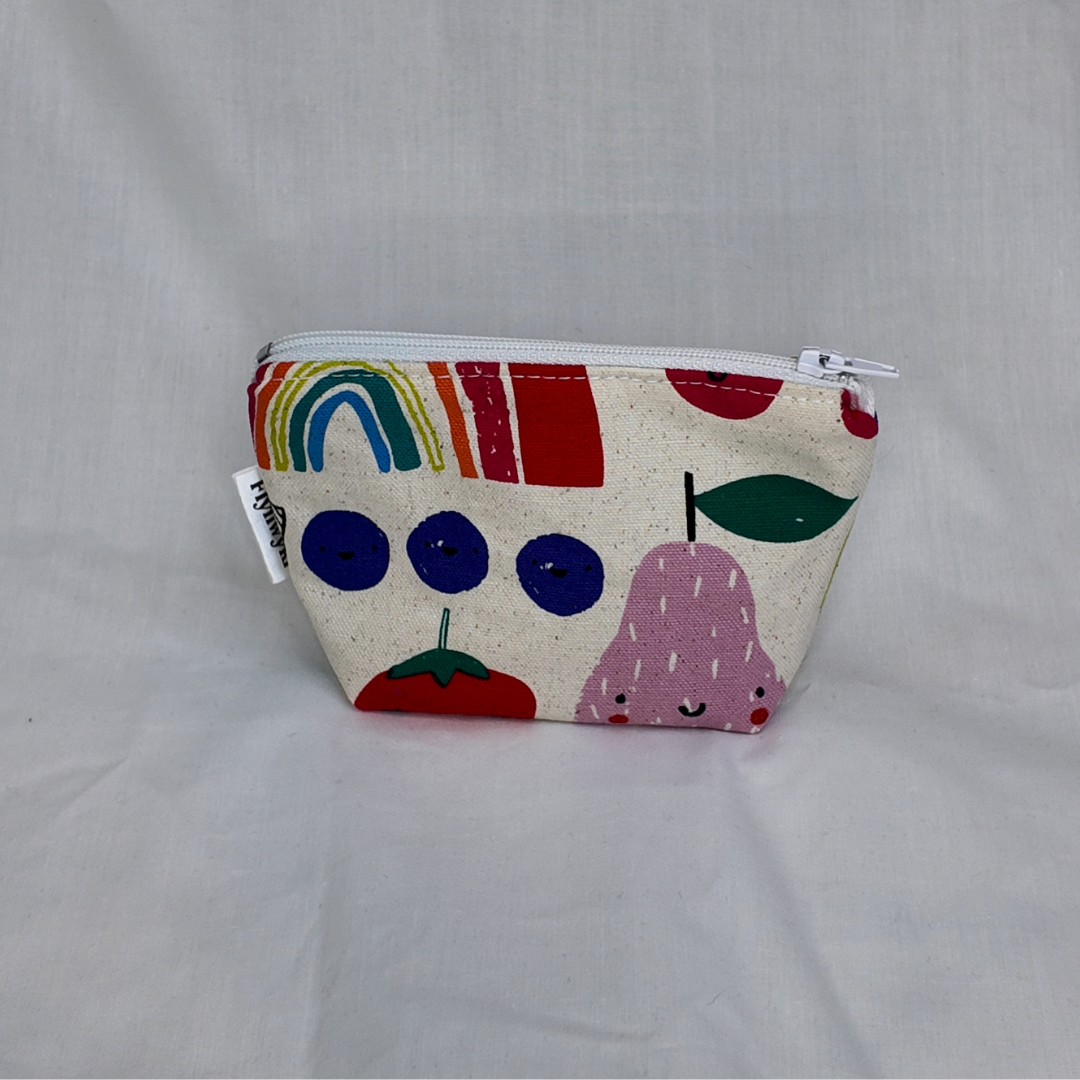 Small Smiling Fruit Zipper Pouch