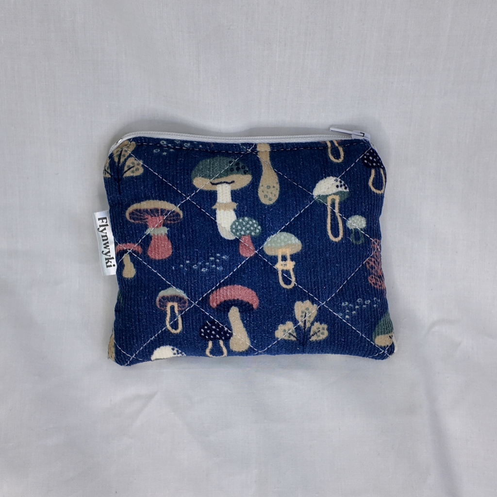 Small Bello Corduroy Quilted Pouch