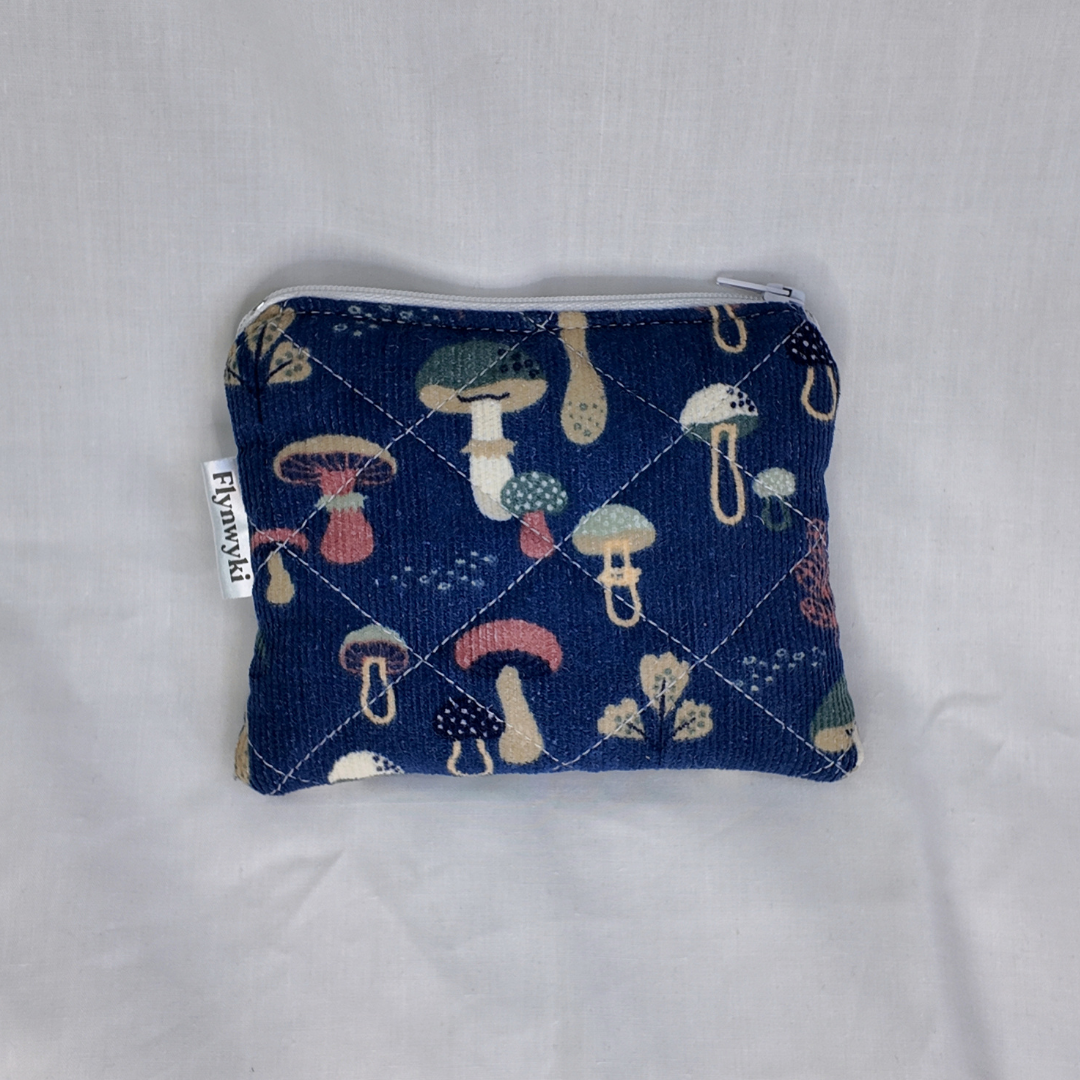 Small Bello Corduroy Quilted Pouch