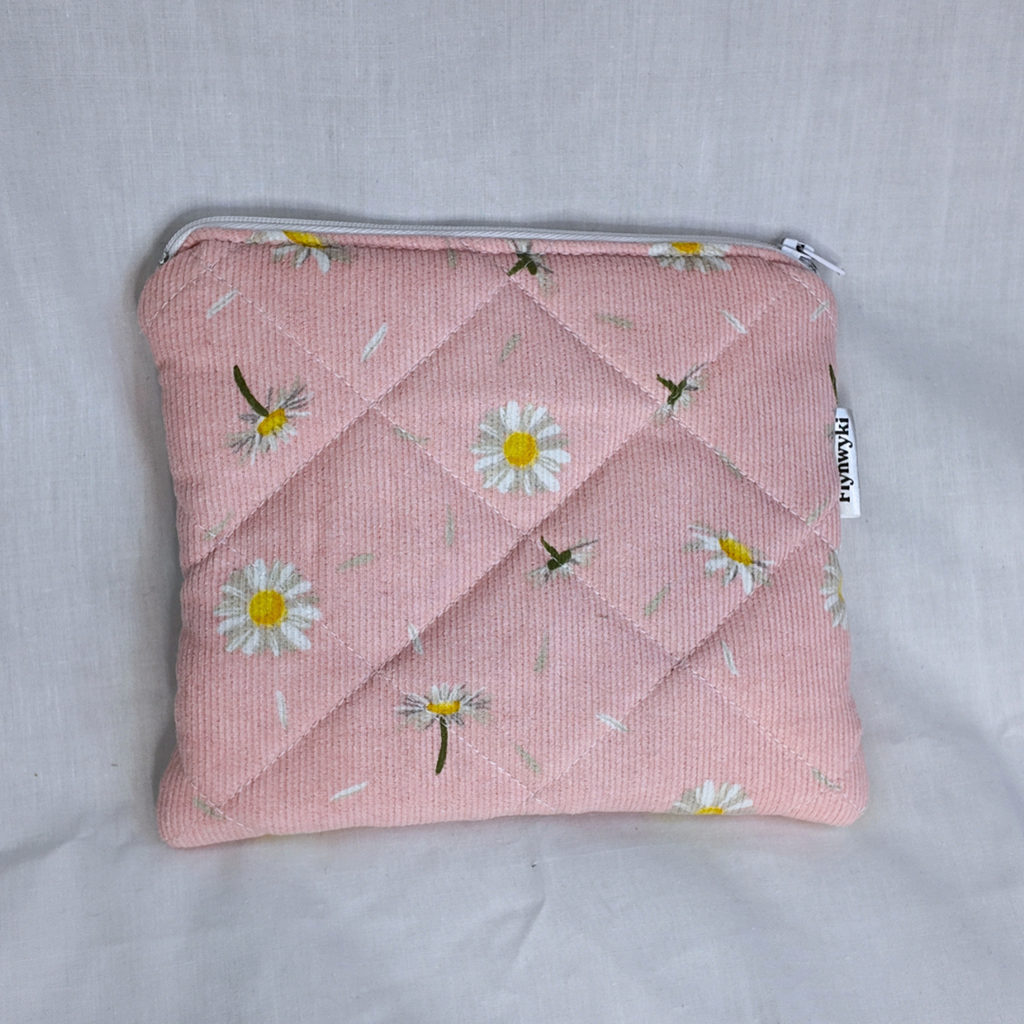 Medium Polly Corduroy Quilted Pouch