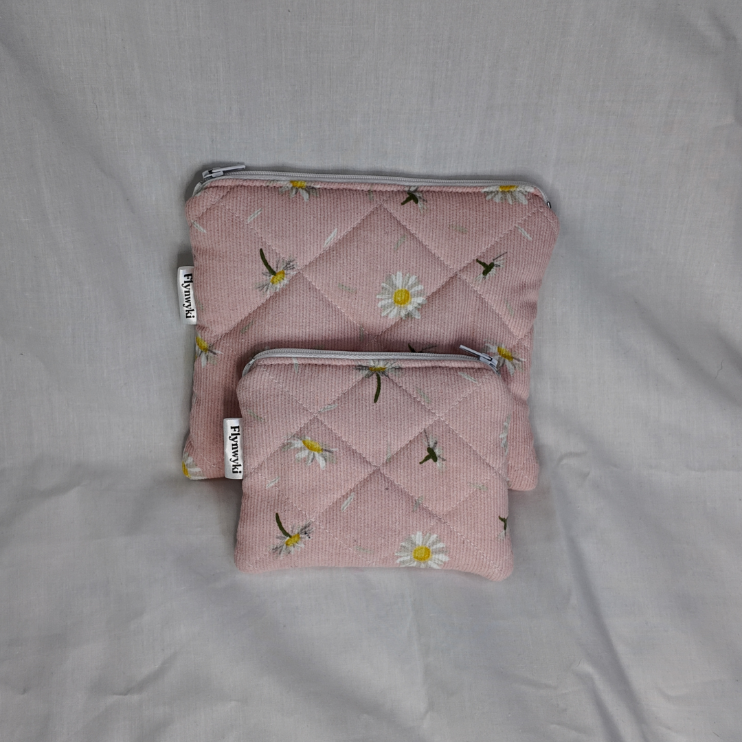 Small Polly Corduroy Quilted Pouch